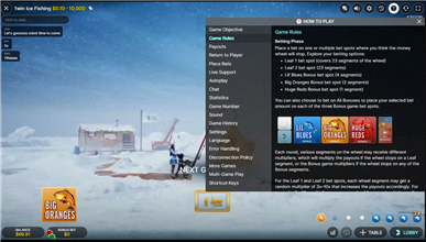 Regole di gioco Ice Fishing — screenshot